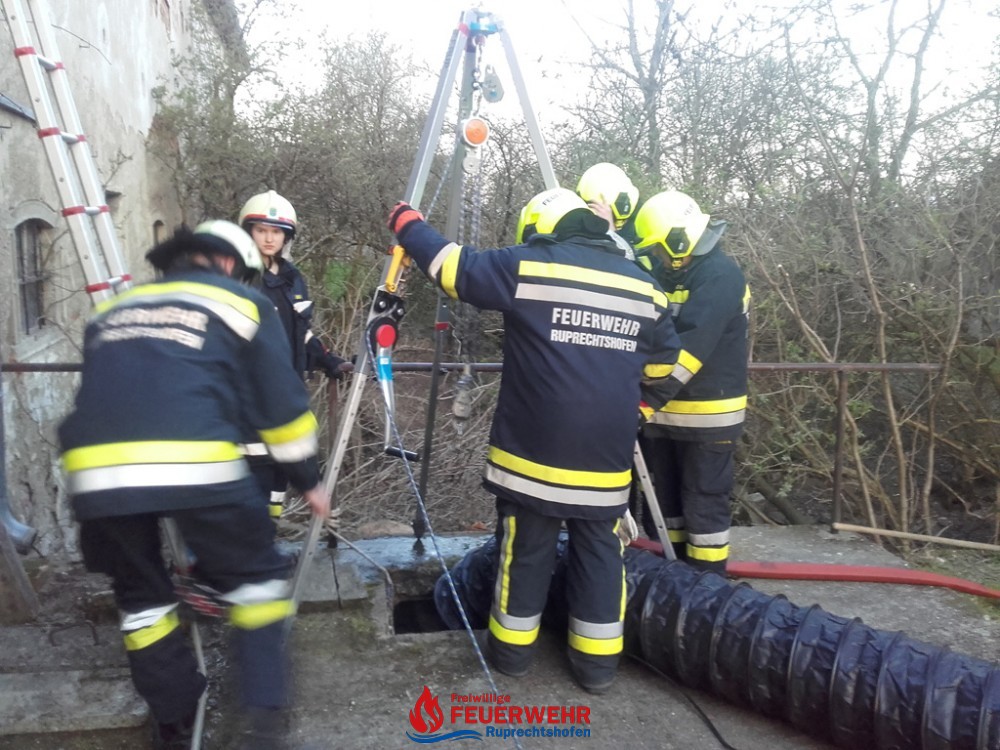 ÜBUNG - RETTEN AUS TIEFEN