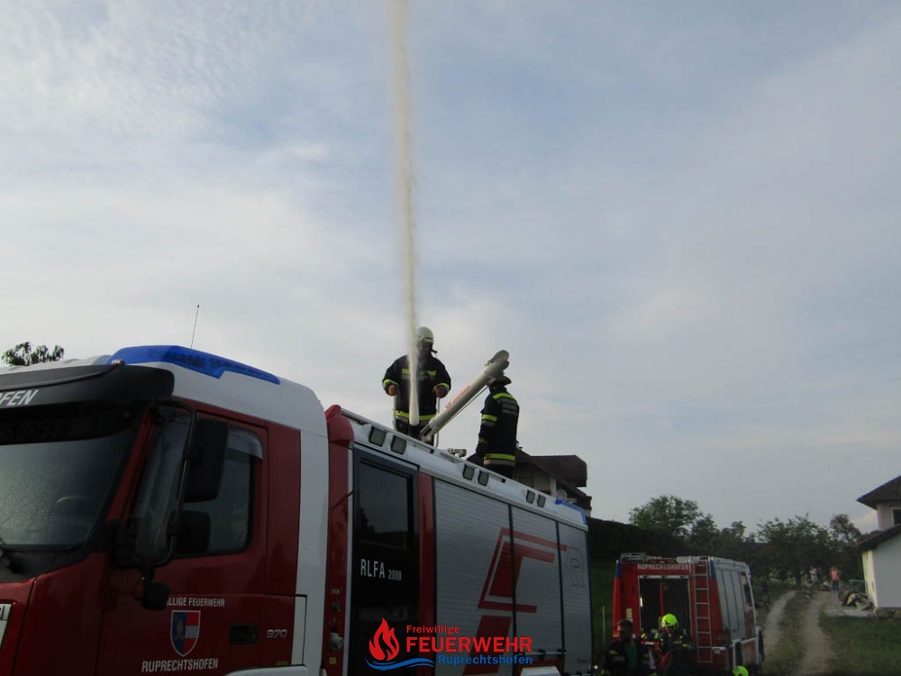 ÜBUNG - WASSERENTNAHME AUS LÖSCHTEICH