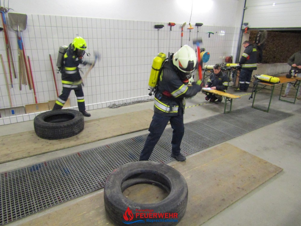 UNTERABSCHNITTS - ATEMSCHUTZÜBUNG