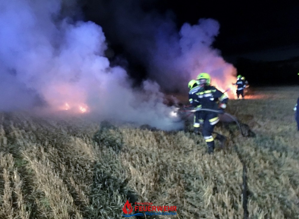 BRANDEINSATZ AUF FELD