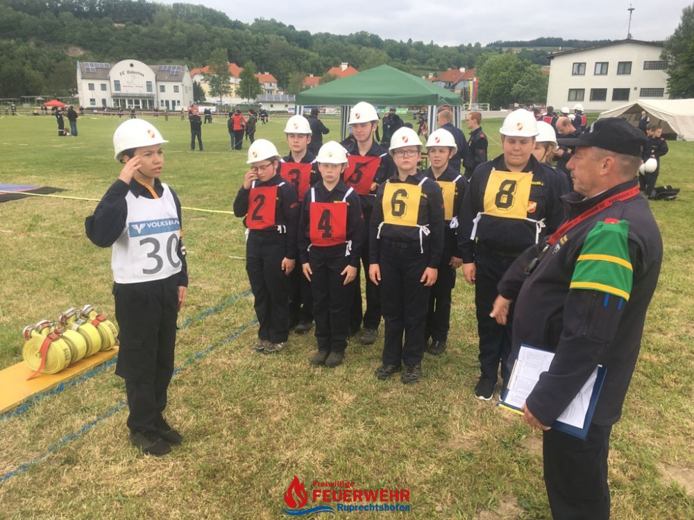 FEUERWEHRJUGEND - ABSCHNITTSBEWERB IN SPIELBERG/PIELACH
