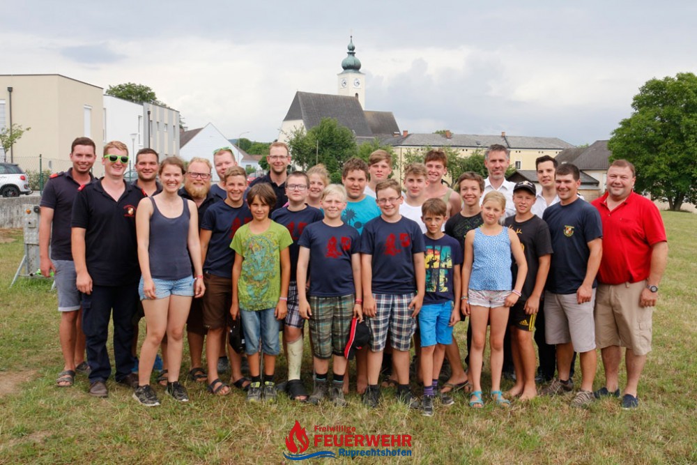 FEUERWEHRJUGEND - SPITZENPLATZ BEIM LANDESBEWERB 2017